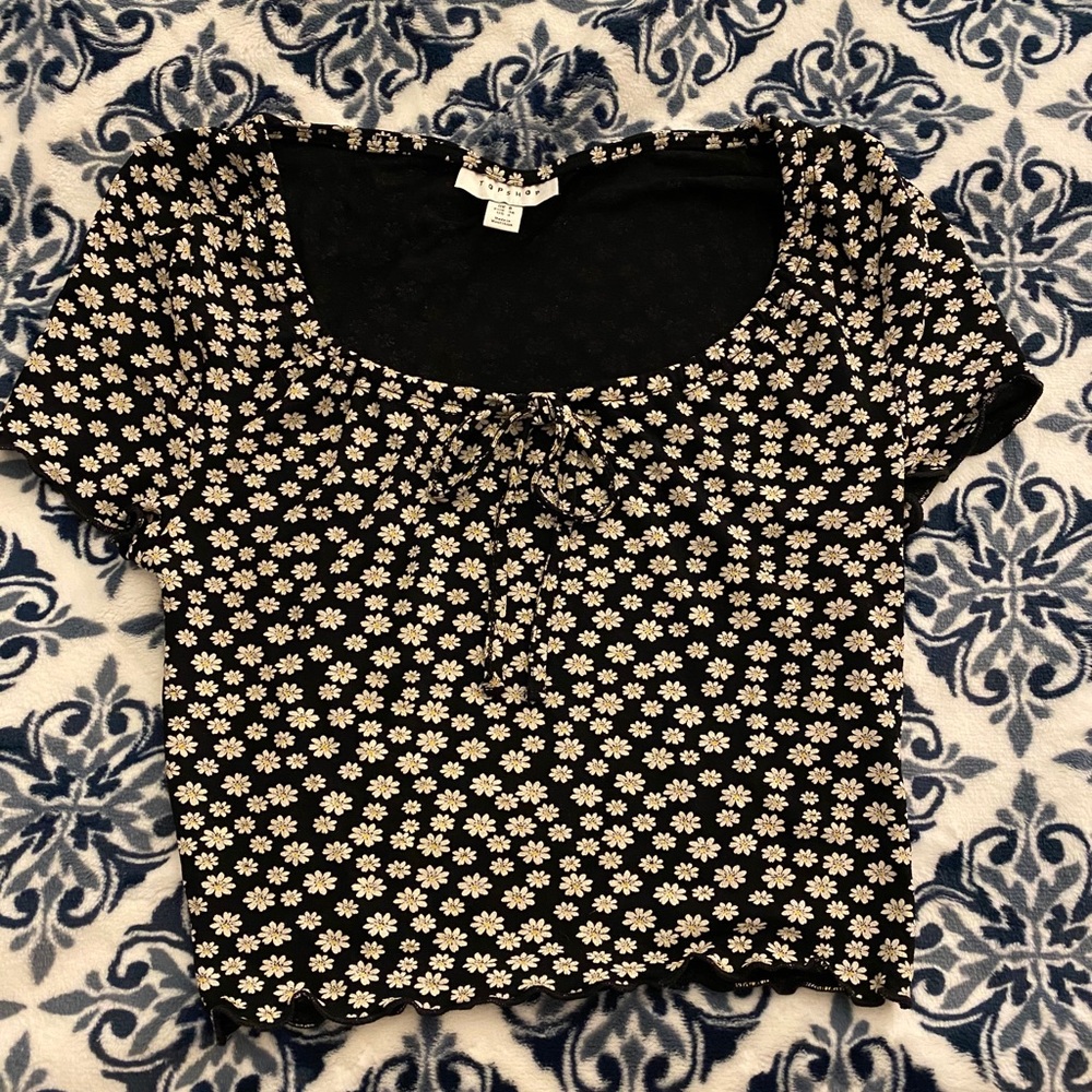 floral top shop top